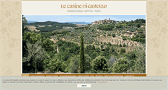 Desktop Screenshot of lecasinedicastello.com