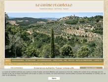 Tablet Screenshot of lecasinedicastello.com